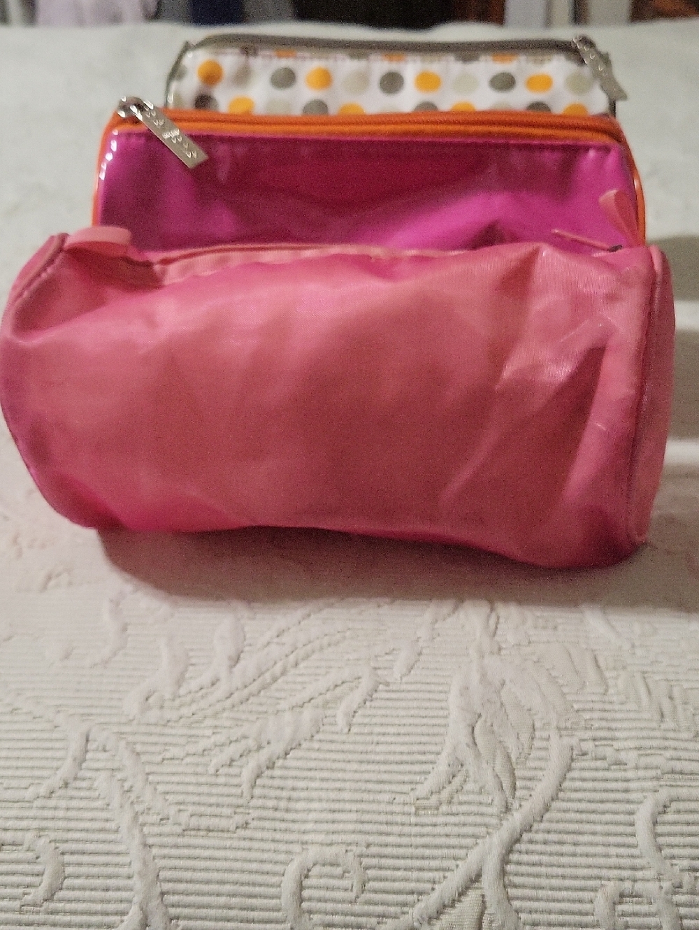 Three  Pouch Cosmetic Bag Set